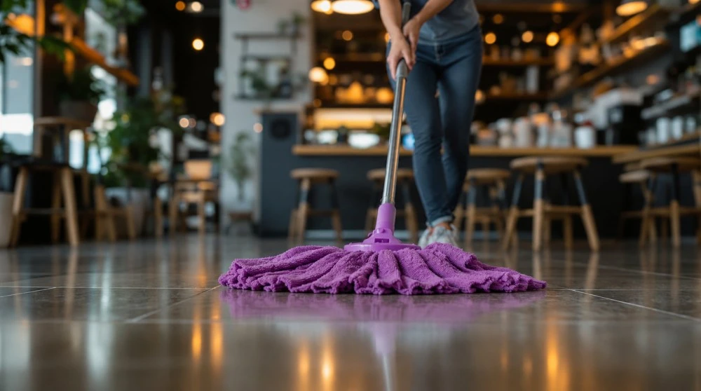 Warp Knit Mop Pads | Microfiber Floor Cleaning Strips
